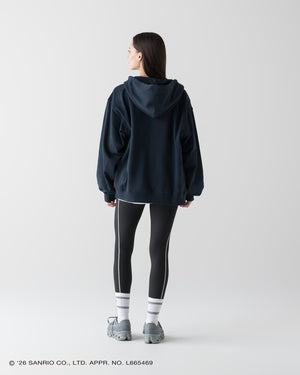 【unisex】CRONOS × HELLO KITTY HOODIE【NAVY】