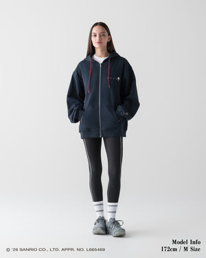 【unisex】CRONOS × HELLO KITTY HOODIE【NAVY】