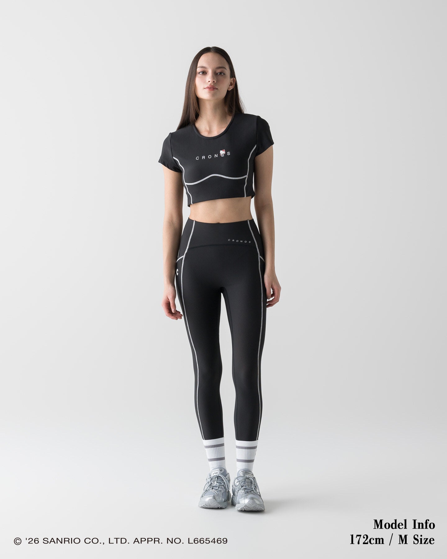 CRONOS × HELLO KITTY LEGGINGS【BLACK】