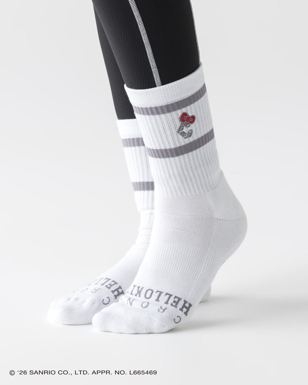 CRONOS × HELLO KITTY SOCKS【WHITE】