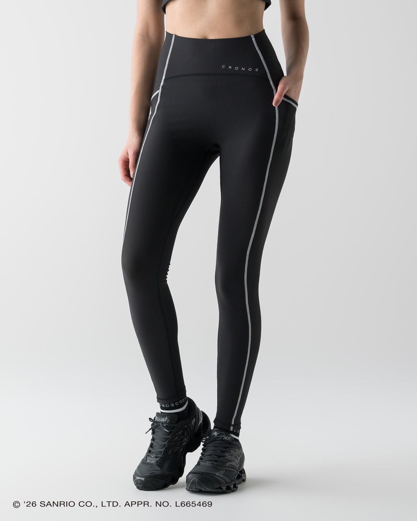 CRONOS × HELLO KITTY LEGGINGS【BLACK】