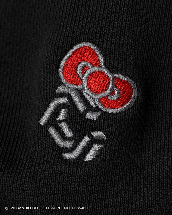 【unisex】CRONOS × HELLO KITTY HOODIE【BLACK】