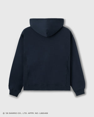 【unisex】CRONOS × HELLO KITTY HOODIE【NAVY】