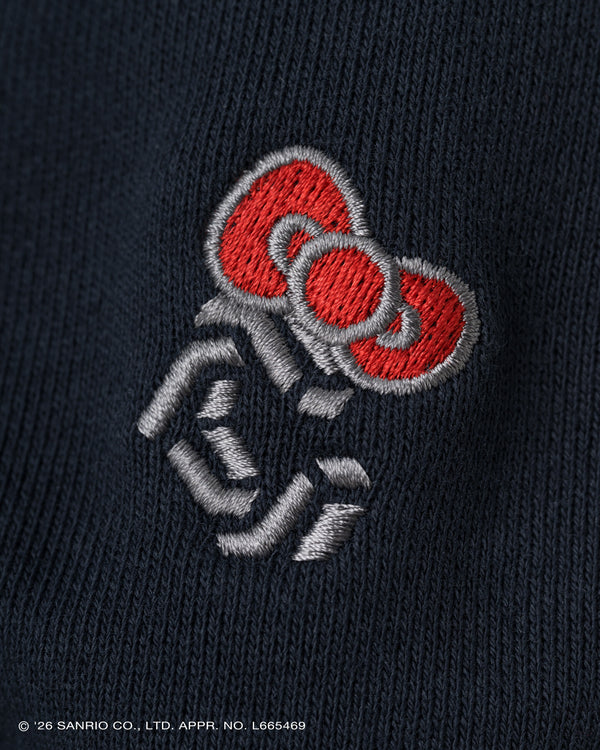 【unisex】CRONOS × HELLO KITTY HOODIE【NAVY】