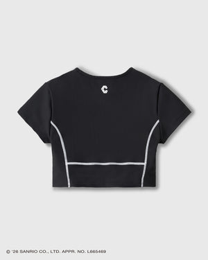 CRONOS × HELLO KITTY SHORT TEE【BLACK】