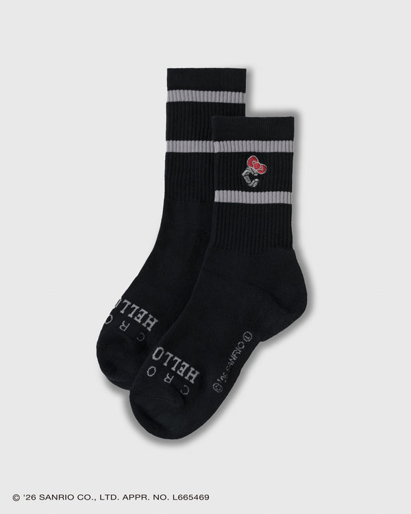 CRONOS × HELLO KITTY SOCKS【BLACK】