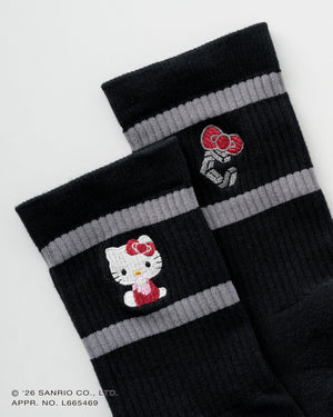 CRONOS × HELLO KITTY SOCKS【BLACK】