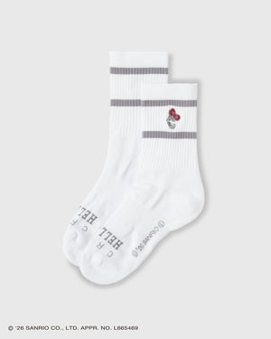 CRONOS × HELLO KITTY SOCKS【WHITE】