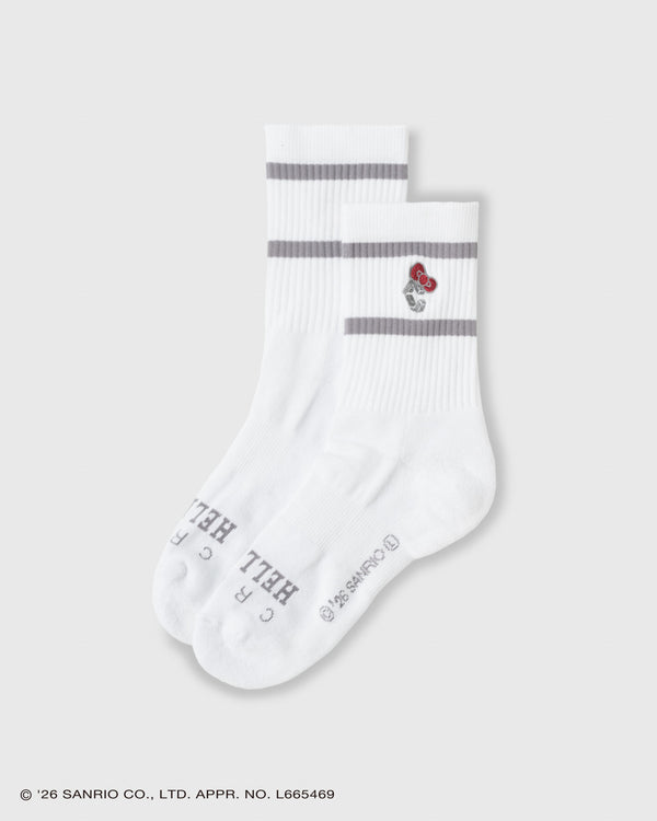 CRONOS × HELLO KITTY SOCKS【WHITE】