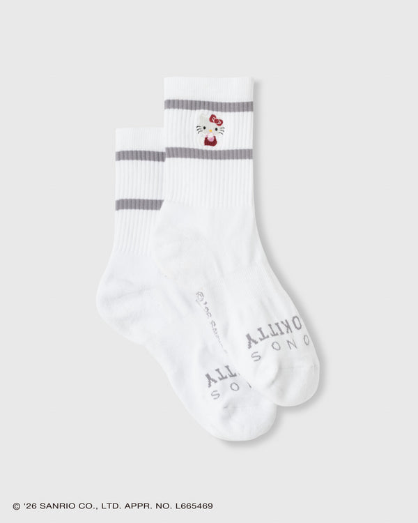 CRONOS × HELLO KITTY SOCKS【WHITE】