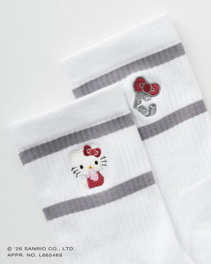 CRONOS × HELLO KITTY SOCKS【WHITE】