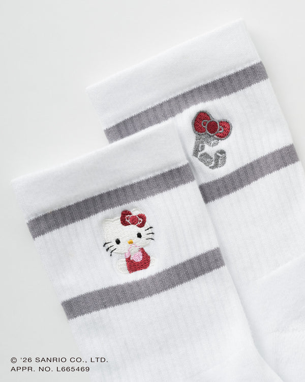 CRONOS × HELLO KITTY SOCKS【WHITE】