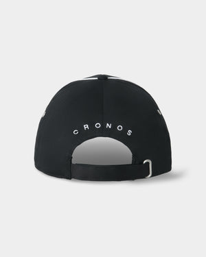 CRONOS PIPED CAP【BLACK】