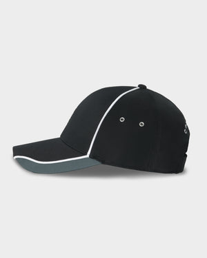 CRONOS PIPED CAP【BLACK】