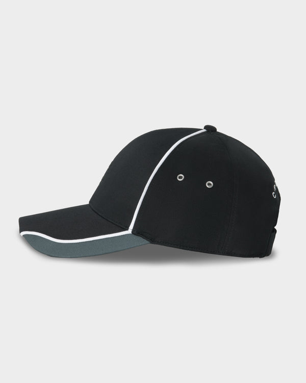 CRONOS PIPED CAP【BLACK】