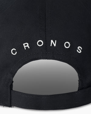 CRONOS PIPED CAP【BLACK】
