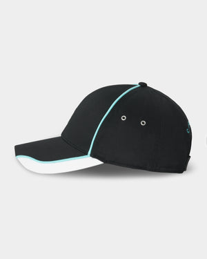 CRONOS PIPED CAP【BLACK×WHITE】