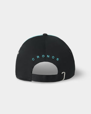 CRONOS PIPED CAP【BLACK×WHITE】