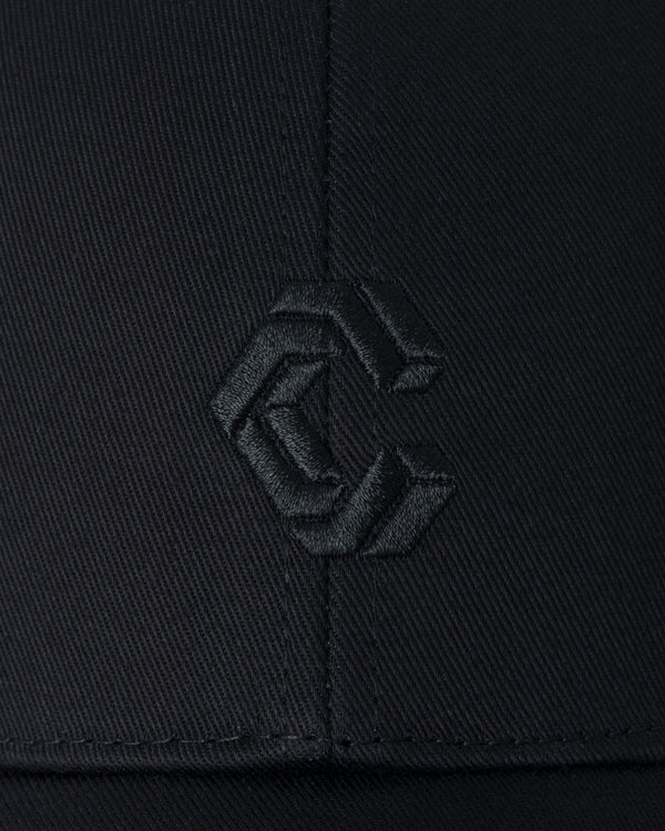 CRONOS PIPED CAP【BLACK×WHITE】