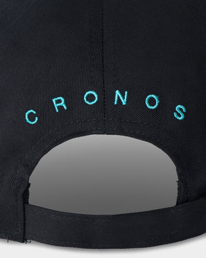 CRONOS PIPED CAP【BLACK×WHITE】