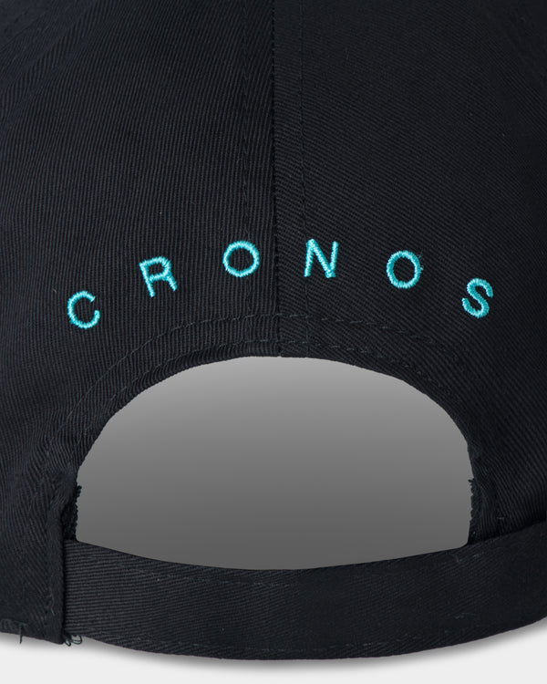 CRONOS PIPED CAP【BLACK×WHITE】