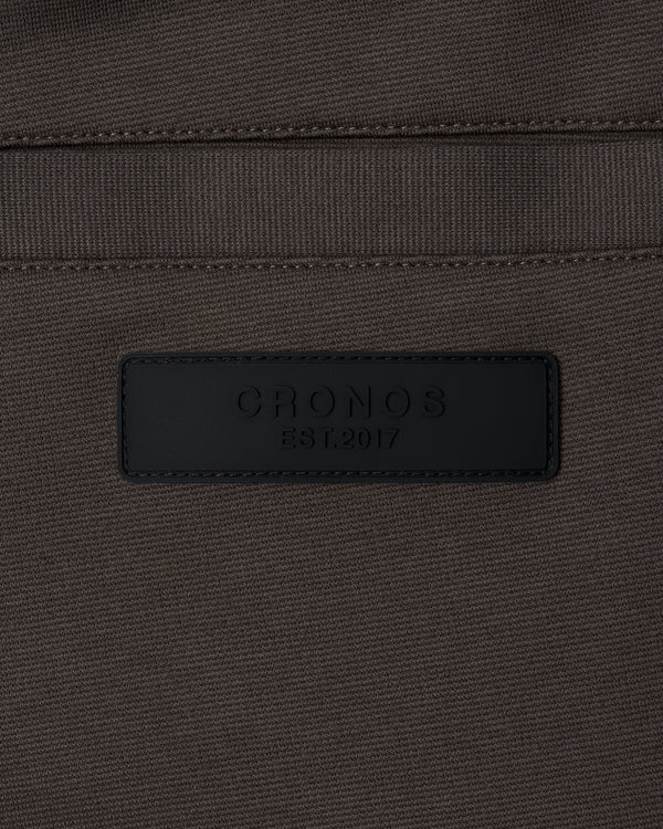 CRONOS VECTOR LINE SKINNY PANTS【BROWN】