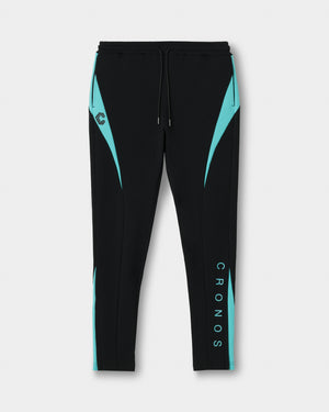 CRONOS CONTOUR SKINNY PANTS【BLACK×T.BLUE】