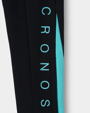 CRONOS CONTOUR SKINNY PANTS【BLACK×T.BLUE】