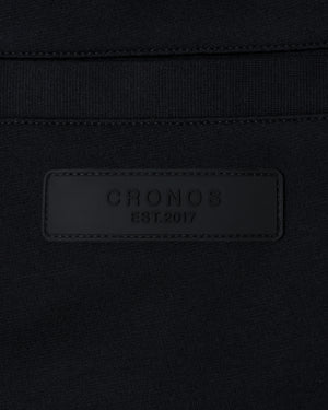 CRONOS BOLD LINE SKINNY PANTS【BLACK×T.BLUE】