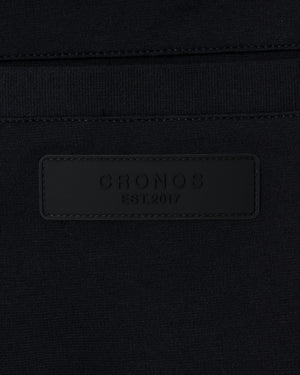 CRONOS HIGH TENSION SCRIPT SKINNY PANTS【BLACK×T.BLUE】