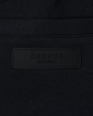CRONOS SCRIPT RAW HEM SHORTS【BLACK】