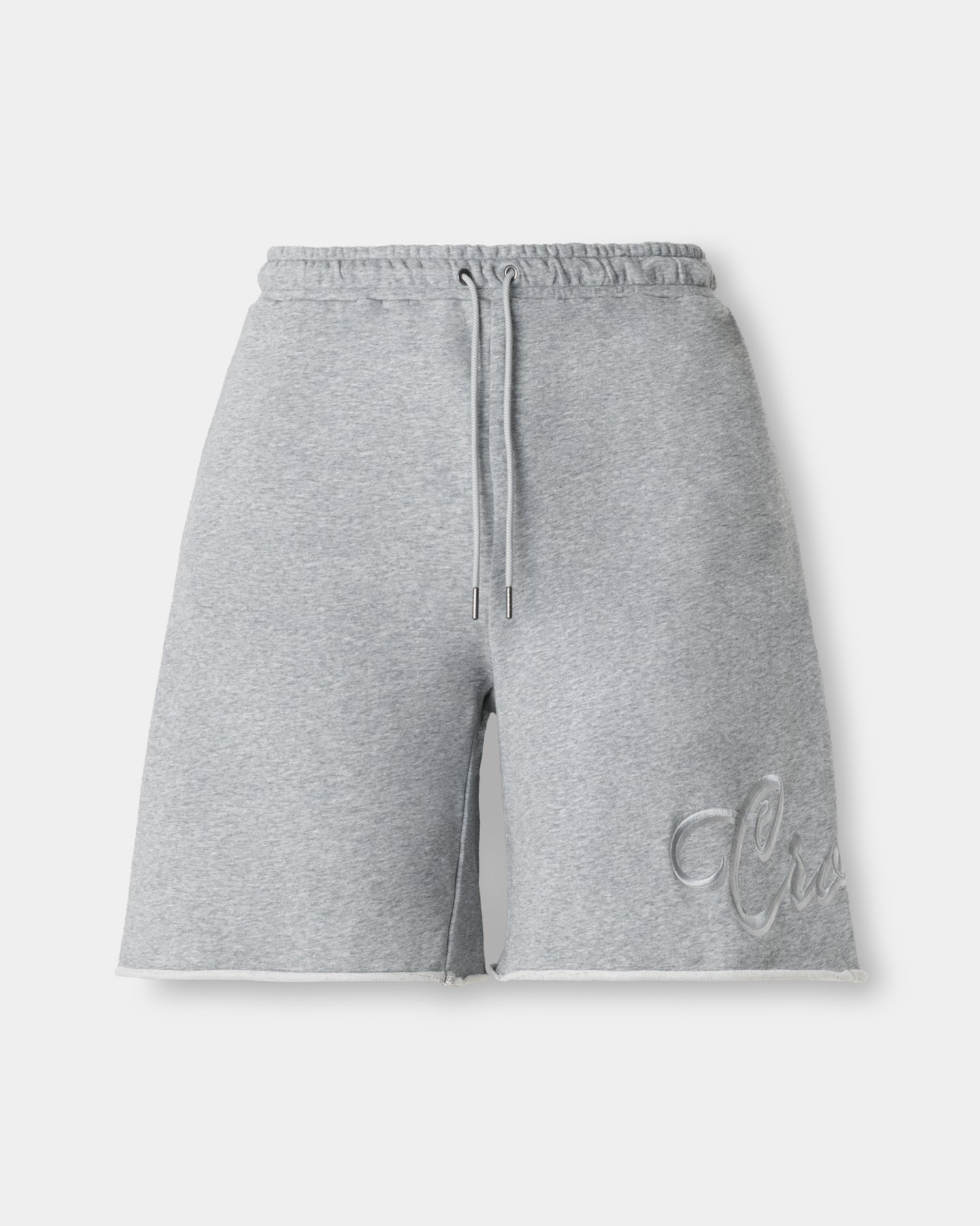 CRONOS SCRIPT RAW HEM SHORTS【M.GRAY】