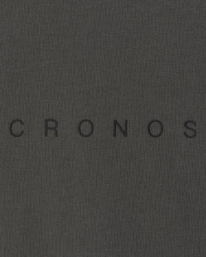 CRONOS VECTOR LINE L/S TEE【D.GRAY】
