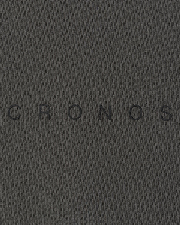CRONOS VECTOR LINE L/S TEE【D.GRAY】