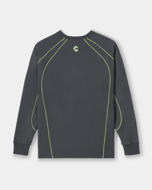 CRONOS ELEMENT L/S TEE【D.GRAY】