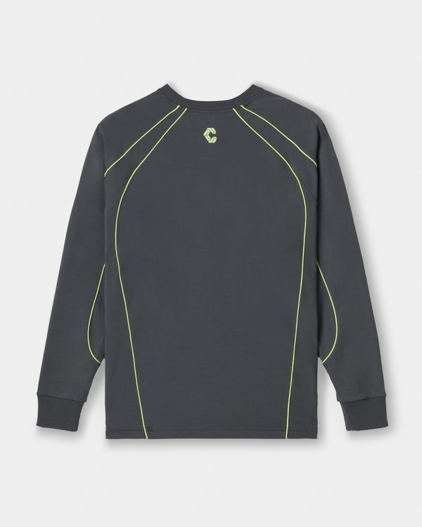 CRONOS ELEMENT L/S TEE【D.GRAY】