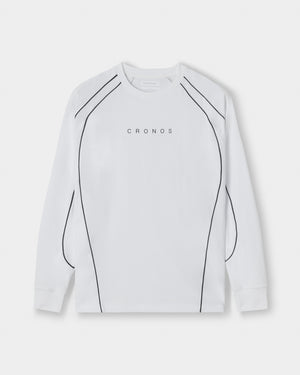 CRONOS ELEMENT L/S TEE【WHITE】