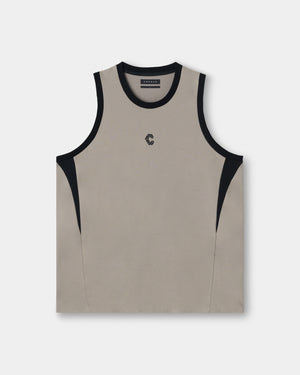 CRONOS KINETIC AIR SLEEVELESS【GREIGE】