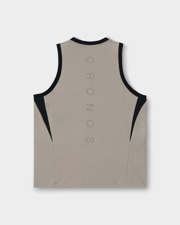 CRONOS KINETIC AIR SLEEVELESS【GREIGE】