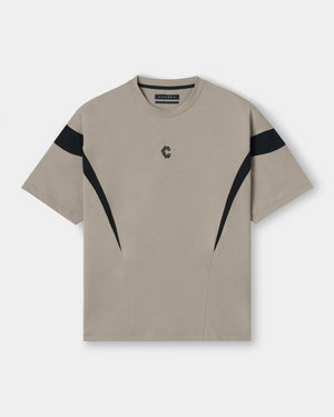 CRONOS CONTOUR S/S TEE【GREIGE】