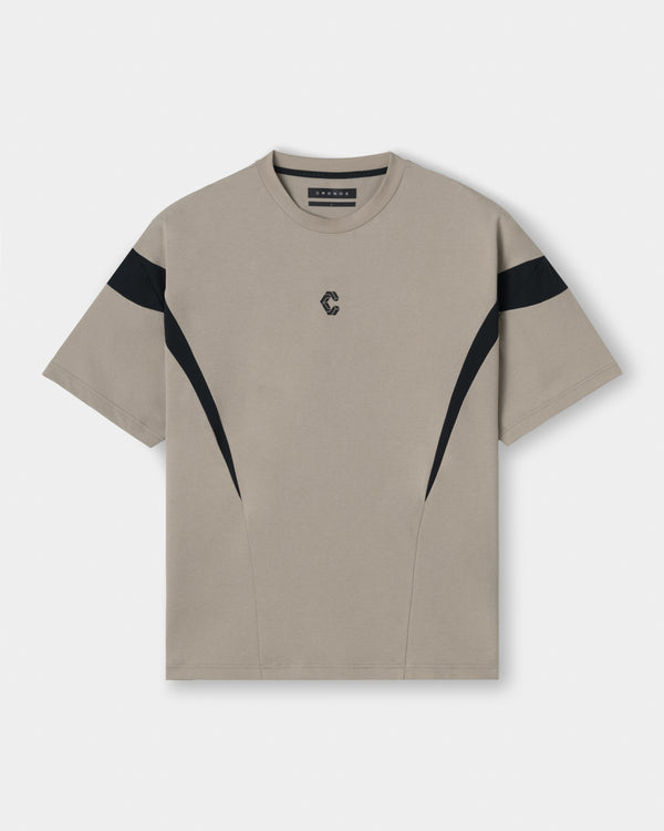 CRONOS CONTOUR S/S TEE【GREIGE】