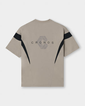 CRONOS CONTOUR S/S TEE【GREIGE】