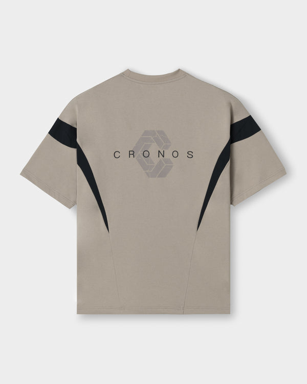 CRONOS CONTOUR S/S TEE【GREIGE】