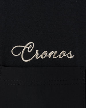 CRONOS SCRIPT POCKET S/S TEE【BLACK】