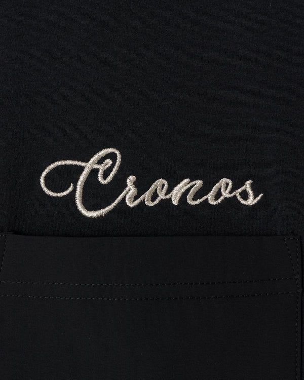 CRONOS SCRIPT POCKET S/S TEE【BLACK】