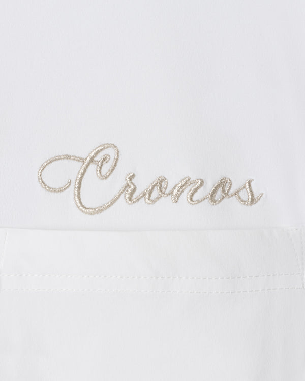 CRONOS SCRIPT POCKET S/S TEE【WHITE】
