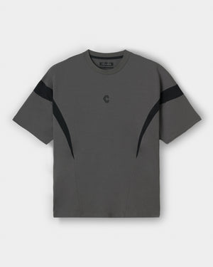 CRONOS CONTOUR S/S TEE【D.GRAY】