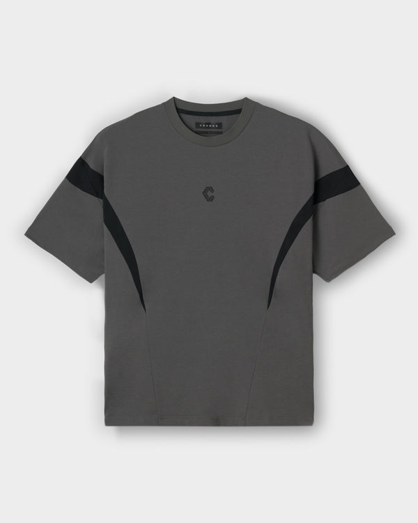 CRONOS CONTOUR S/S TEE【D.GRAY】