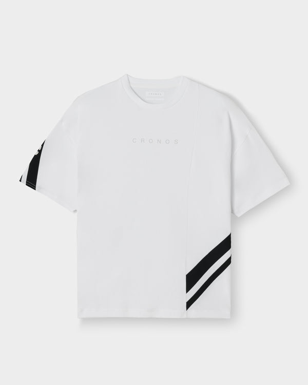 CRONOS VECTOR LINE S/S TEE【WHITE】