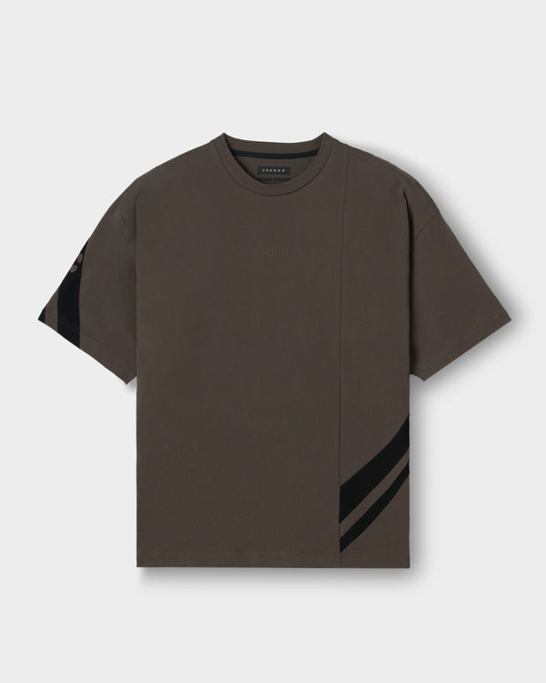 CRONOS VECTOR LINE S/S TEE【BROWN】